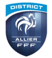 District Allier foot logo