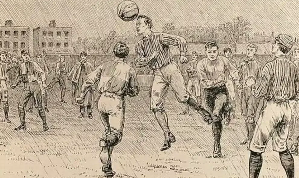 qui a inventé le football et quand
