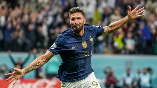 olivier giroud meilleur buteur equipe de france